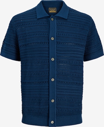 JACK & JONES Poloshirt 'Bluhamilton' in Blau: Vorderseite