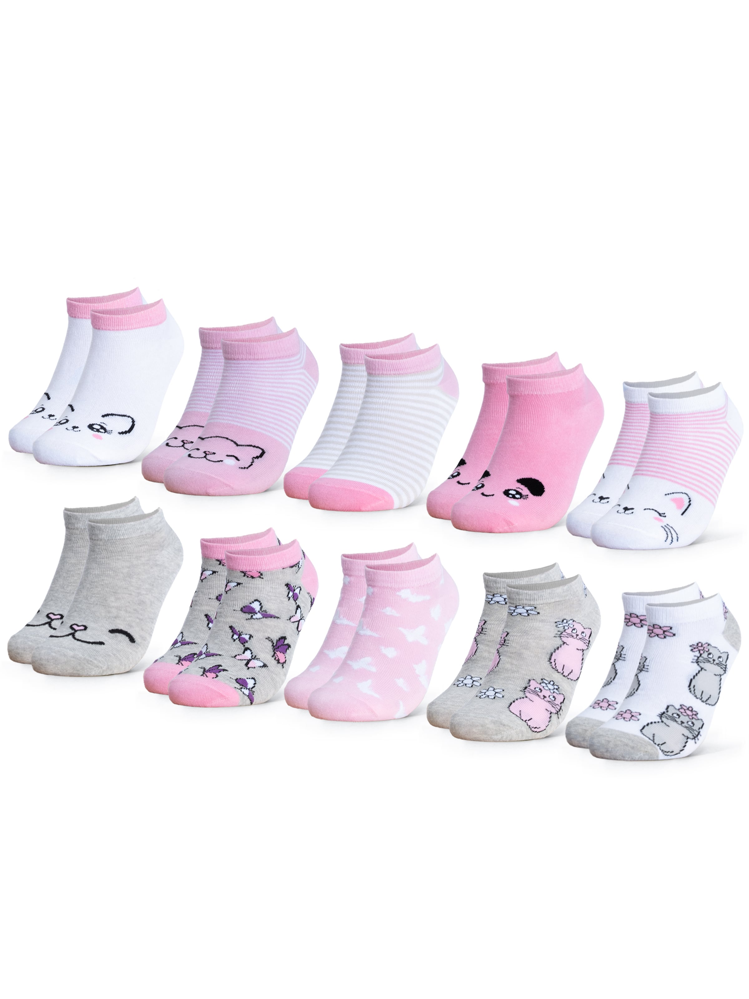 Occulto Socken 'Motivo'‌‌‌‌‌‌‌‌‌‌ in Weiß: Vorderseite