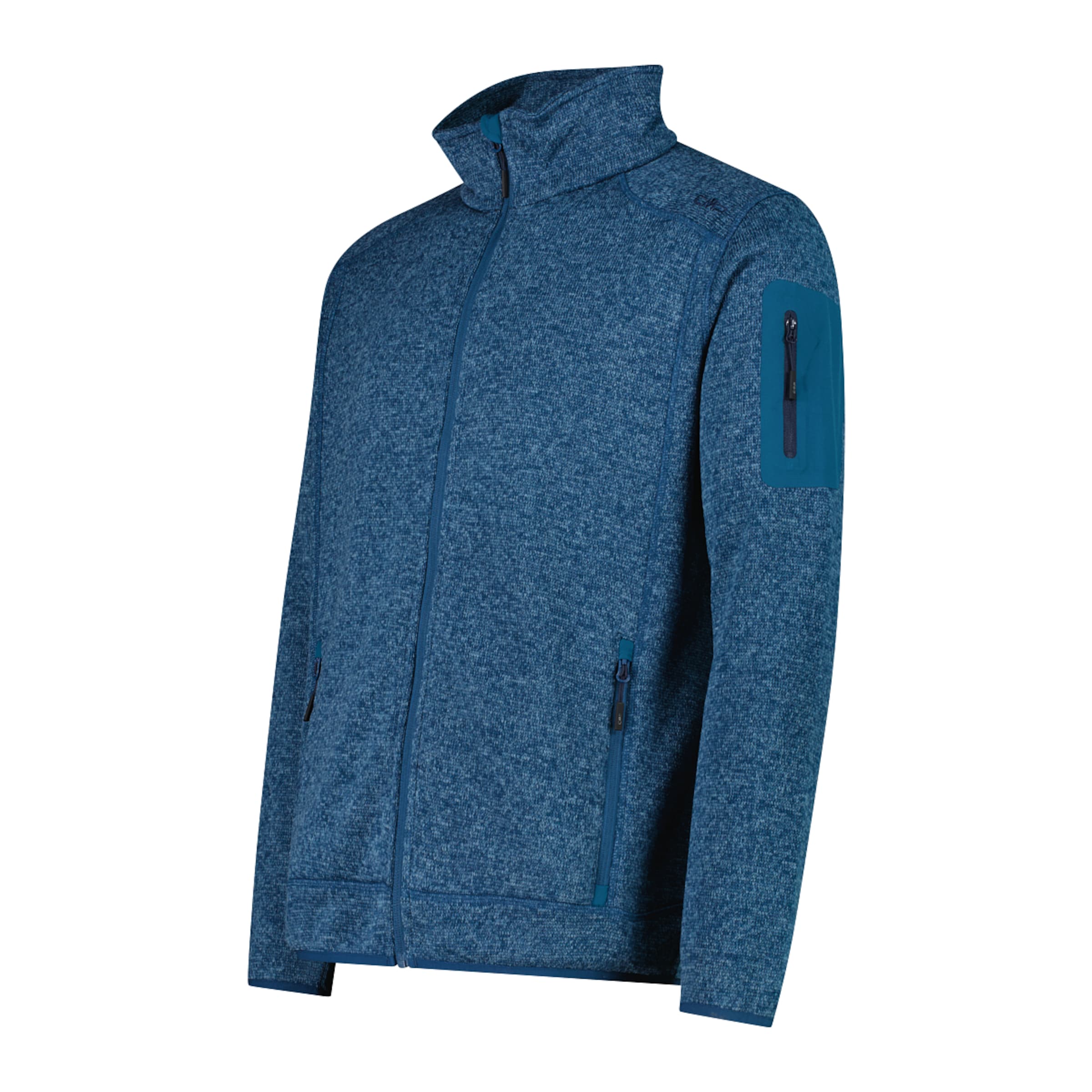 CMP Regular Fit Funktionsfleecejacke in Blau