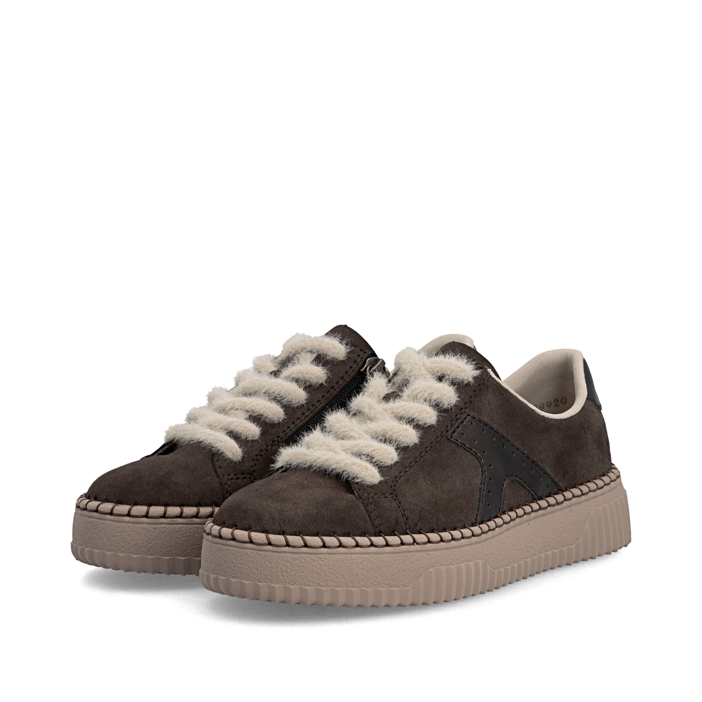 Sneaker bassa di Rieker in marrone