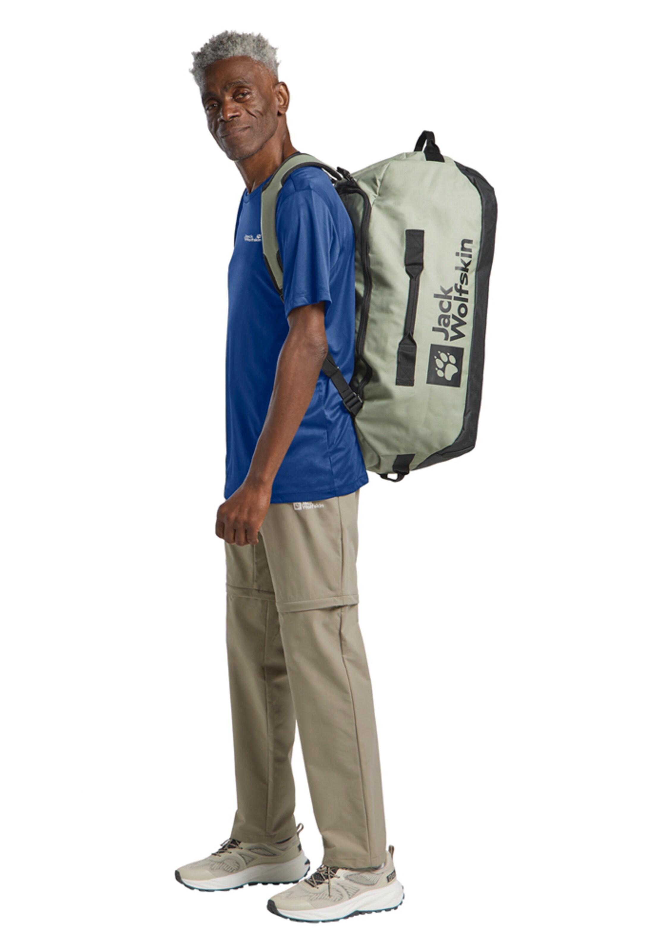 JACK WOLFSKIN Performance Shirt in Blue