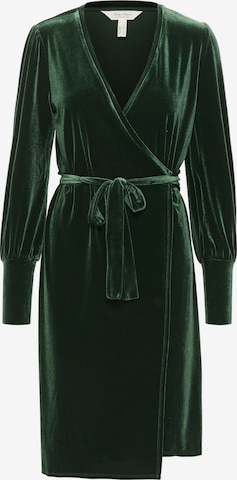 Part Two Jurk 'Vanilla' in Groen: voorkant