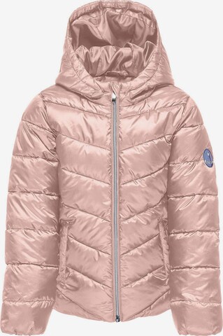 Veste mi-saison 'Newtalia' KIDS ONLY en rose : devant