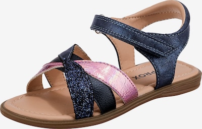 Sprox Sandale in blau / pink, Produktansicht
