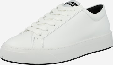 Sneaker bassa di Copenhagen in bianco: frontale