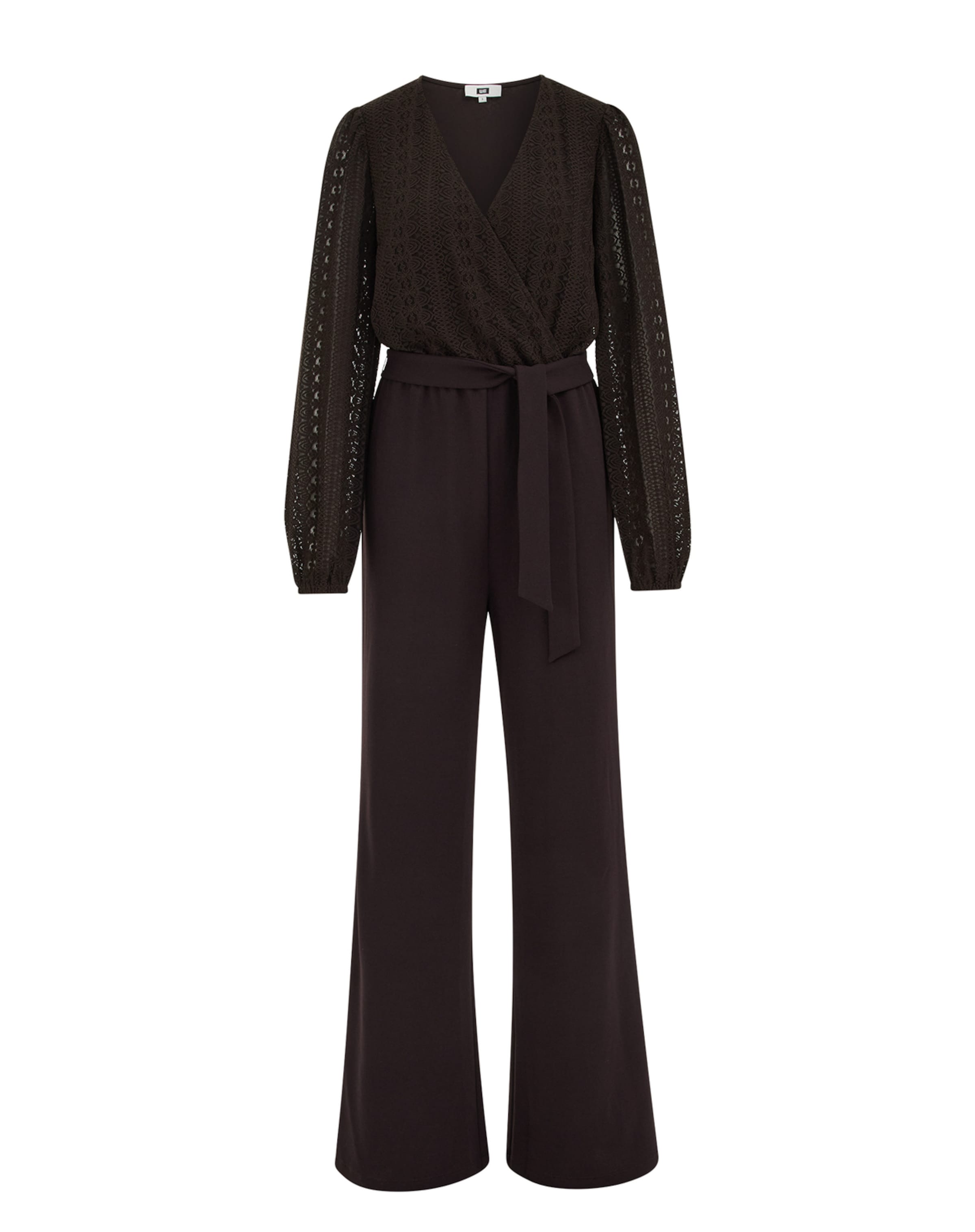 Combinaison WE Fashion en marron : devant