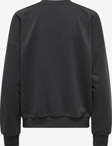 Sweat-shirt 'RUNA' ONLY en gris