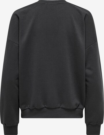 ONLY Sweatshirt 'RUNA' in Grey