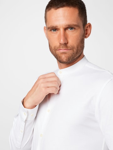 Lindbergh Slim Fit Hemd in Weiß