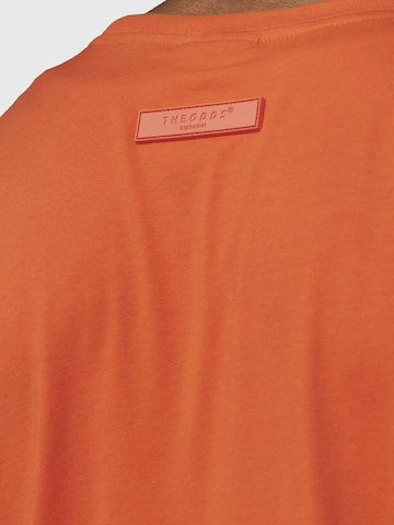THE ODDS T-Shirt 'Regular Fit T-Shirt/ alphabet' in Orange