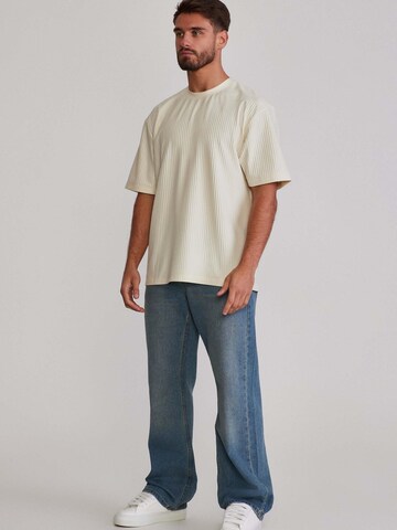 SikSilk Shirt 'Plisse' in Beige