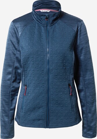 KILLTEC Functionele fleece jas in Blauw: voorkant