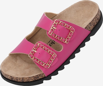 Palado by Sila Sahin Sandale 'Palado Igies by Sila Sahin' in Pink: Vorderseite
