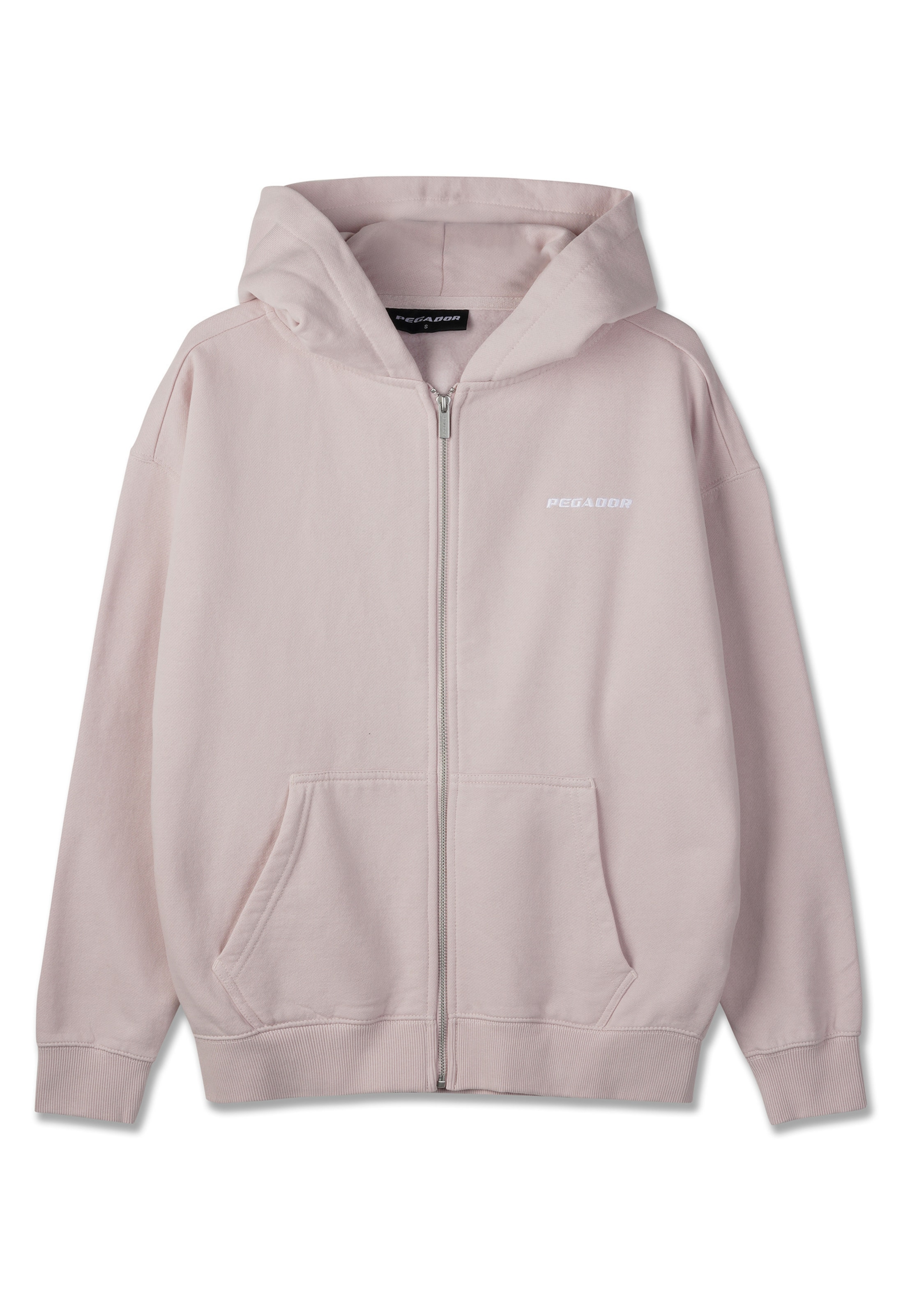 Giacca di felpa 'Clarita' di Pegador in rosa: frontale