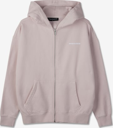 Giacca di felpa 'Clarita' di Pegador in rosa: frontale