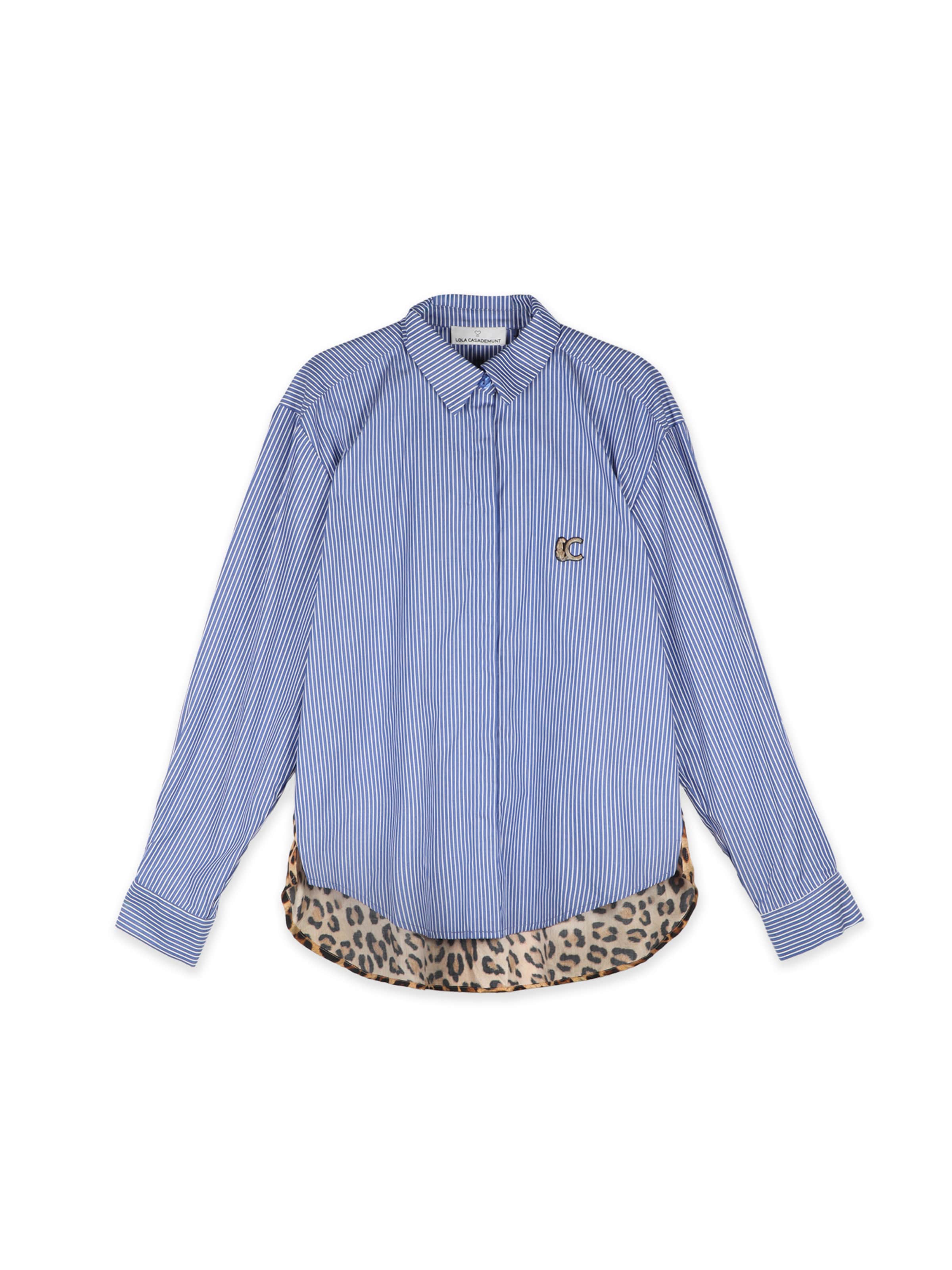 Lola Casademunt Blúz - kék: elől