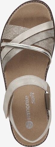 REMONTE Strap Sandals in Gold