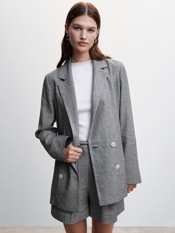 MANGO Blazer 'Farah' in Grey: front