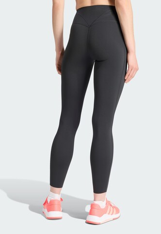 ADIDAS PERFORMANCE Skinny Sporthose 'Optime' in Schwarz
