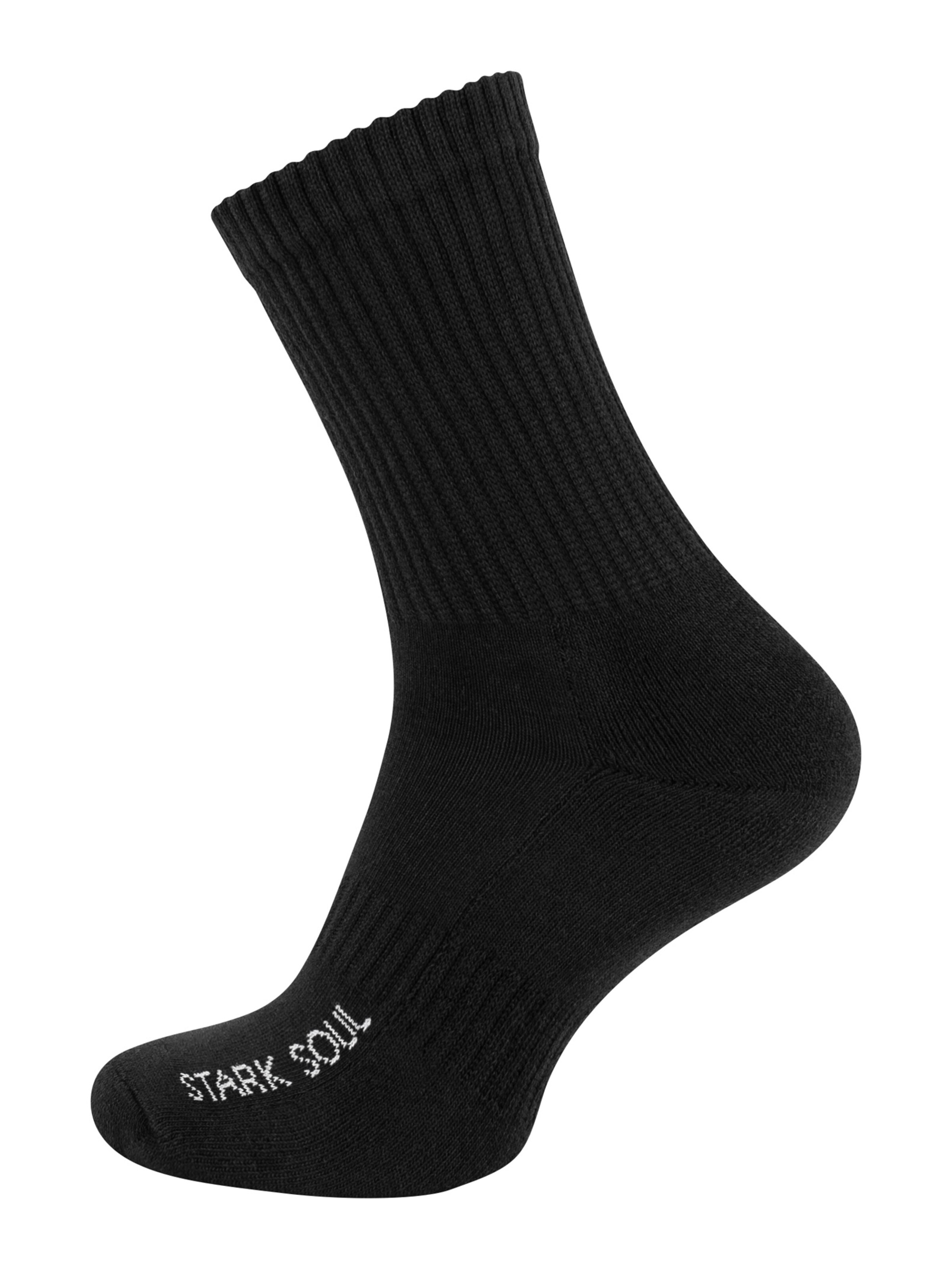 Chaussettes de sport Stark Soul en noir