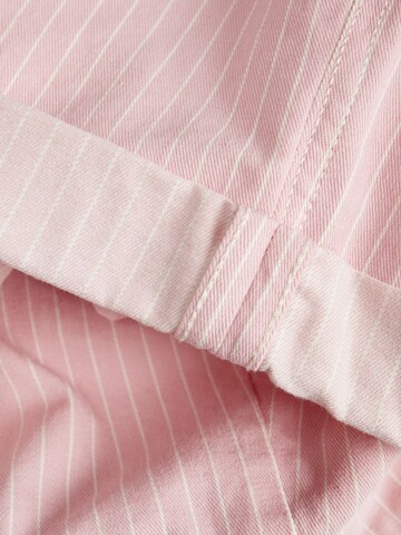 JJXX Loose fit Pleat-front trousers 'Maddy' in Pink
