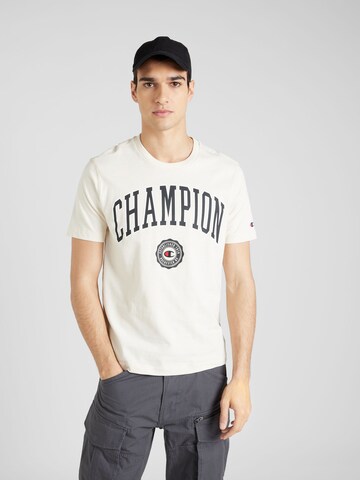 smėlio Champion Authentic Athletic Apparel Marškinėliai