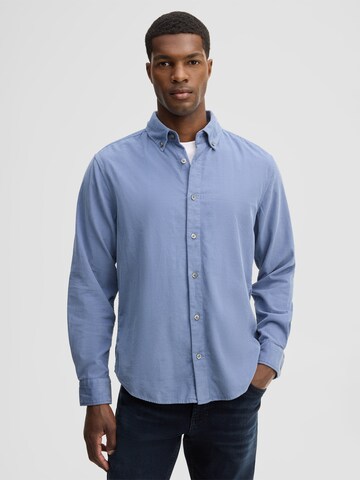 STRELLSON Regular fit Overhemd in Blauw: voorkant