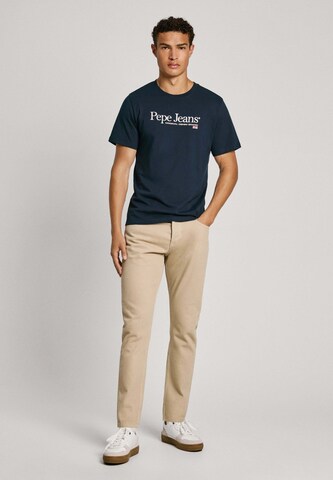 Pepe Jeans T-Shirt 'Albert' in Blau