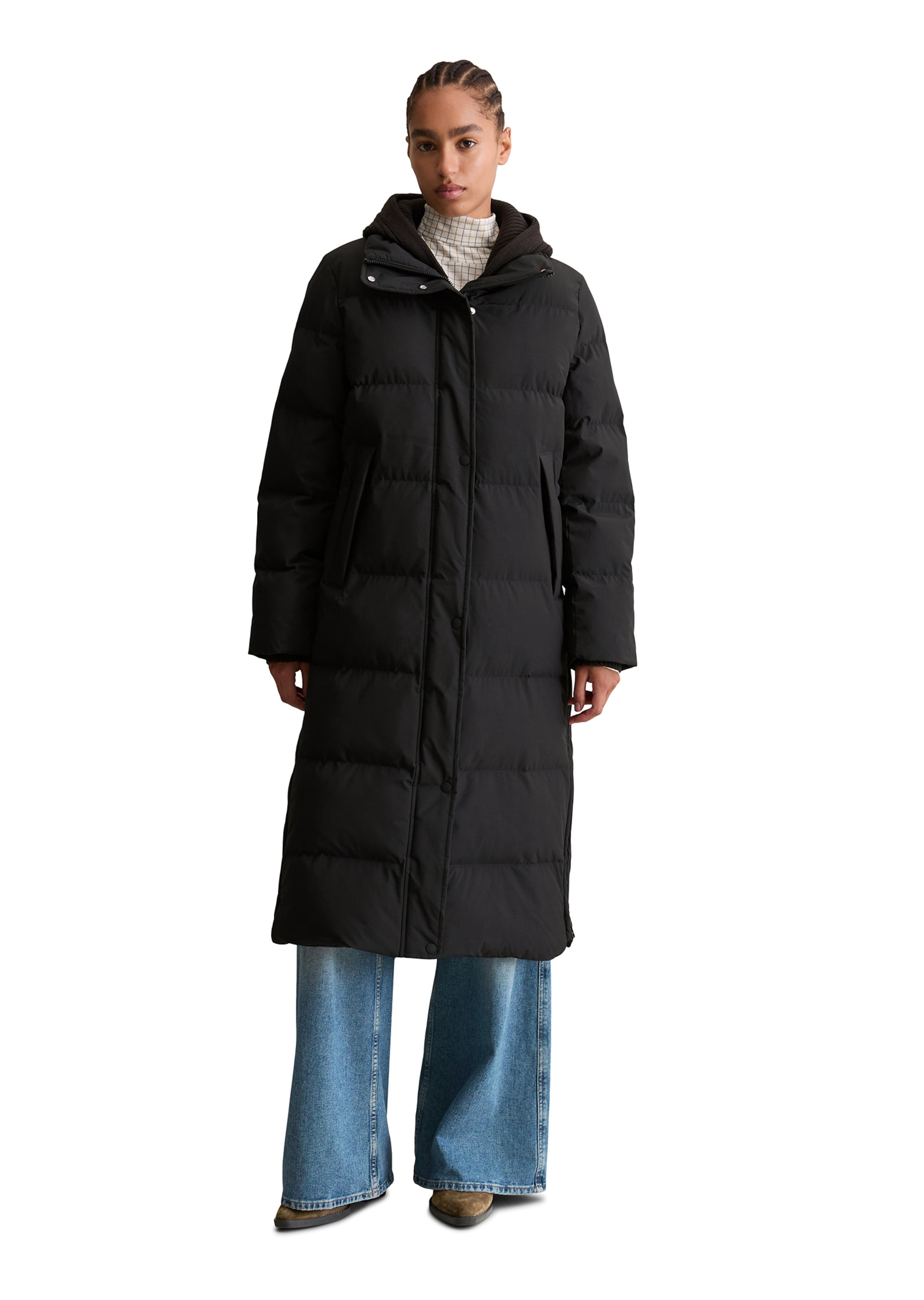 Marc O'Polo DENIM Tussenmantel in Zwart