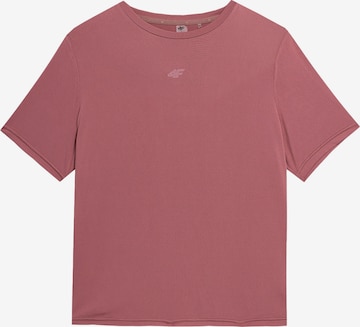4F Λειτουργικό μπλουζάκι σε ροζ: μπροστά
