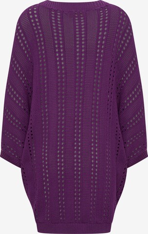 4funkyflavours Knit Cardigan in Purple