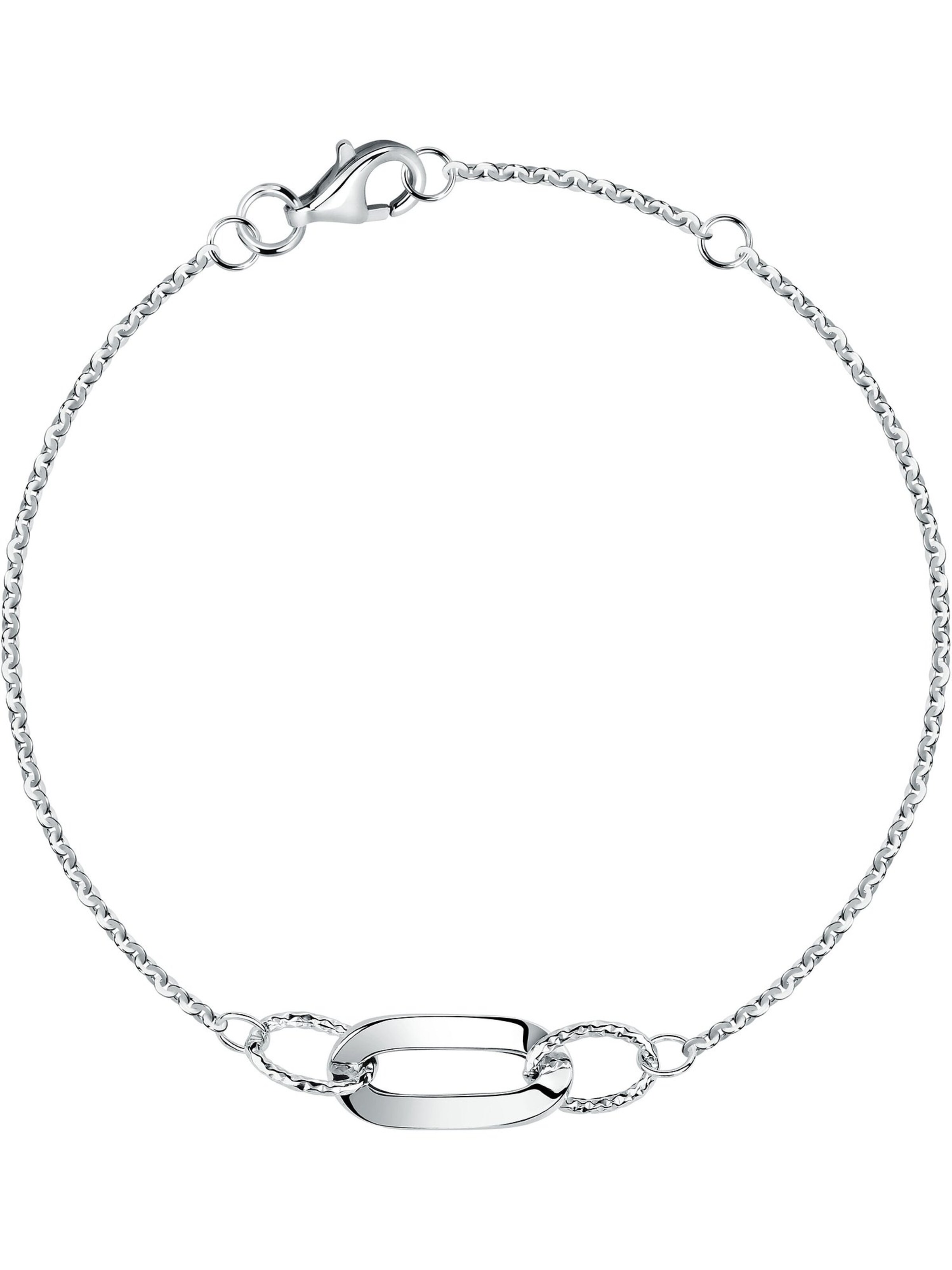 CHRIST Armband in Silber: Vorderseite