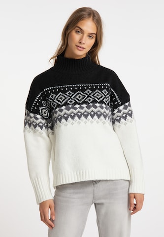 Pull-over MYMO en noir : devant