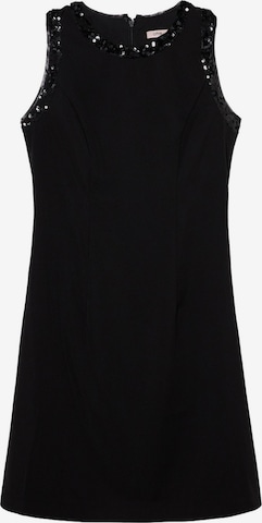 Robe oltre en noir : devant