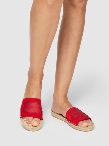Zoccoletto 'SIVA BERRY' di Pepe Jeans in rosso: frontale
