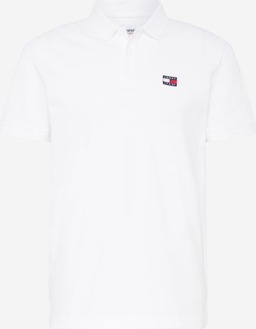 Tommy Jeans Poloshirt in Weiß: predná strana