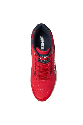 CAMP DAVID Sneakers 'Power' in Red