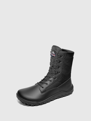 Boots 'NORTIV 8 Herren Militärische Taktikstiefel mit breiter Zehenbox, barfuß, null Höhenunterschied' di NORTIV 8 in nero