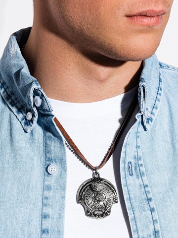 Ombre Ketting in Zwart: voorkant