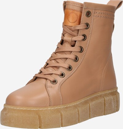 Ca'Shott Lace-Up Ankle Boots 'CASFLORA' in Camel, Item view