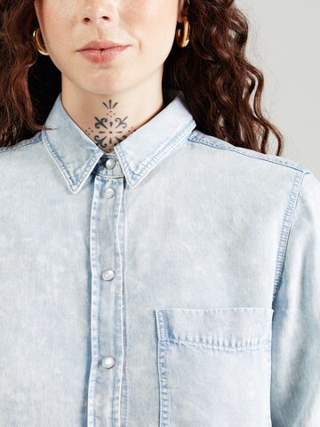 Camicia da donna 'C_Birama' di BOSS in blu