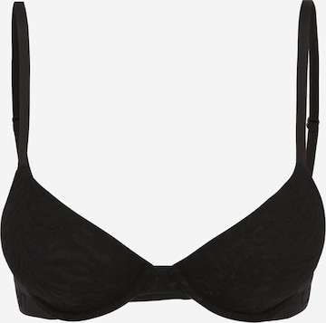 Invisible Soutien-gorge 'Intrinsic' Calvin Klein Underwear en noir : devant