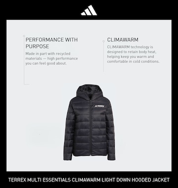 ADIDAS TERREX Outdoor jacket 'ESS' in Black