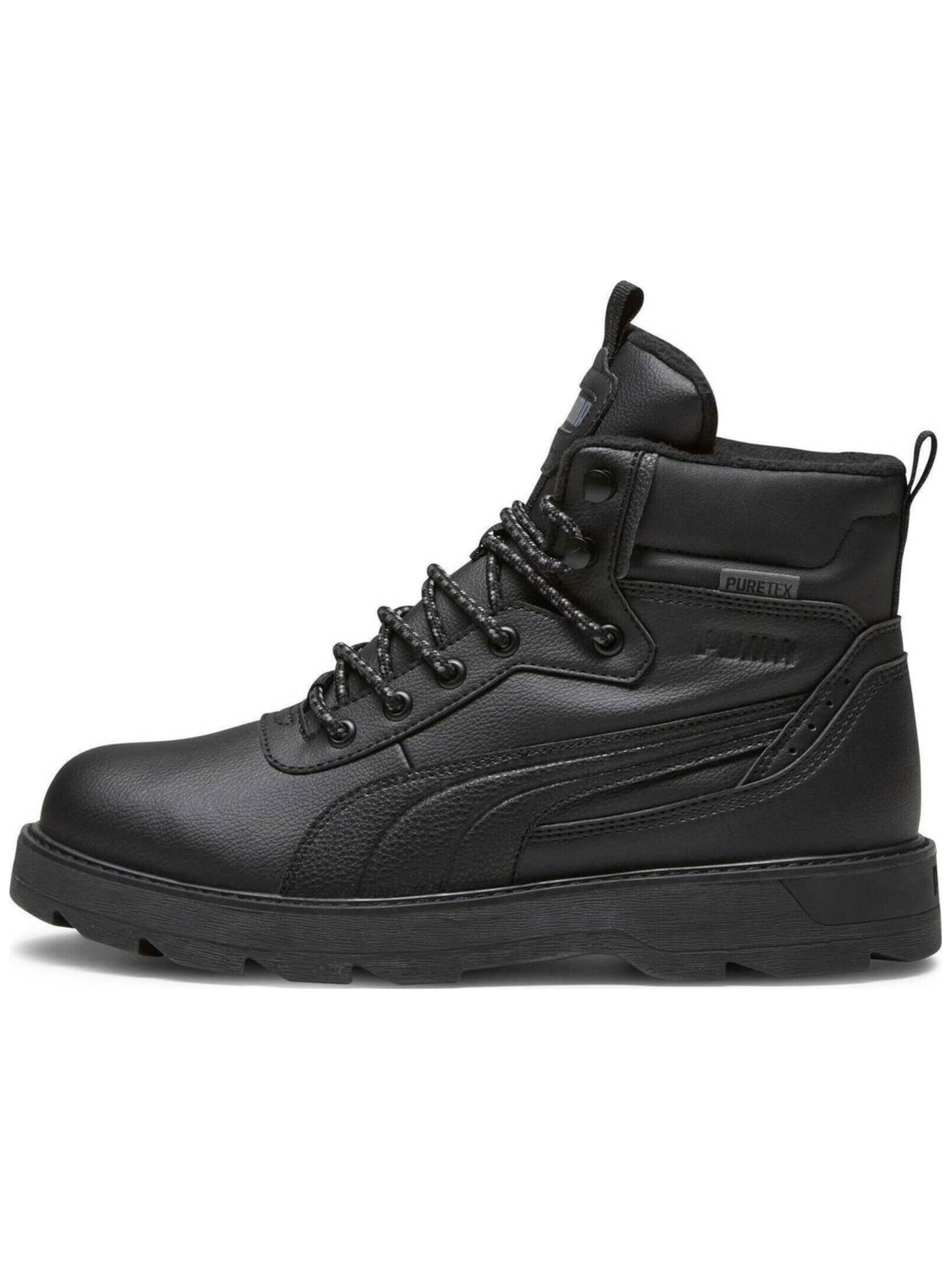 PUMA Boots 'Desierto V3 Puretex' in Zwart: voorkant