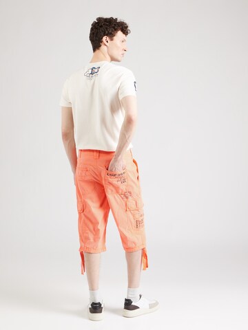 CAMP DAVID Regular Cargo Pants in Orange