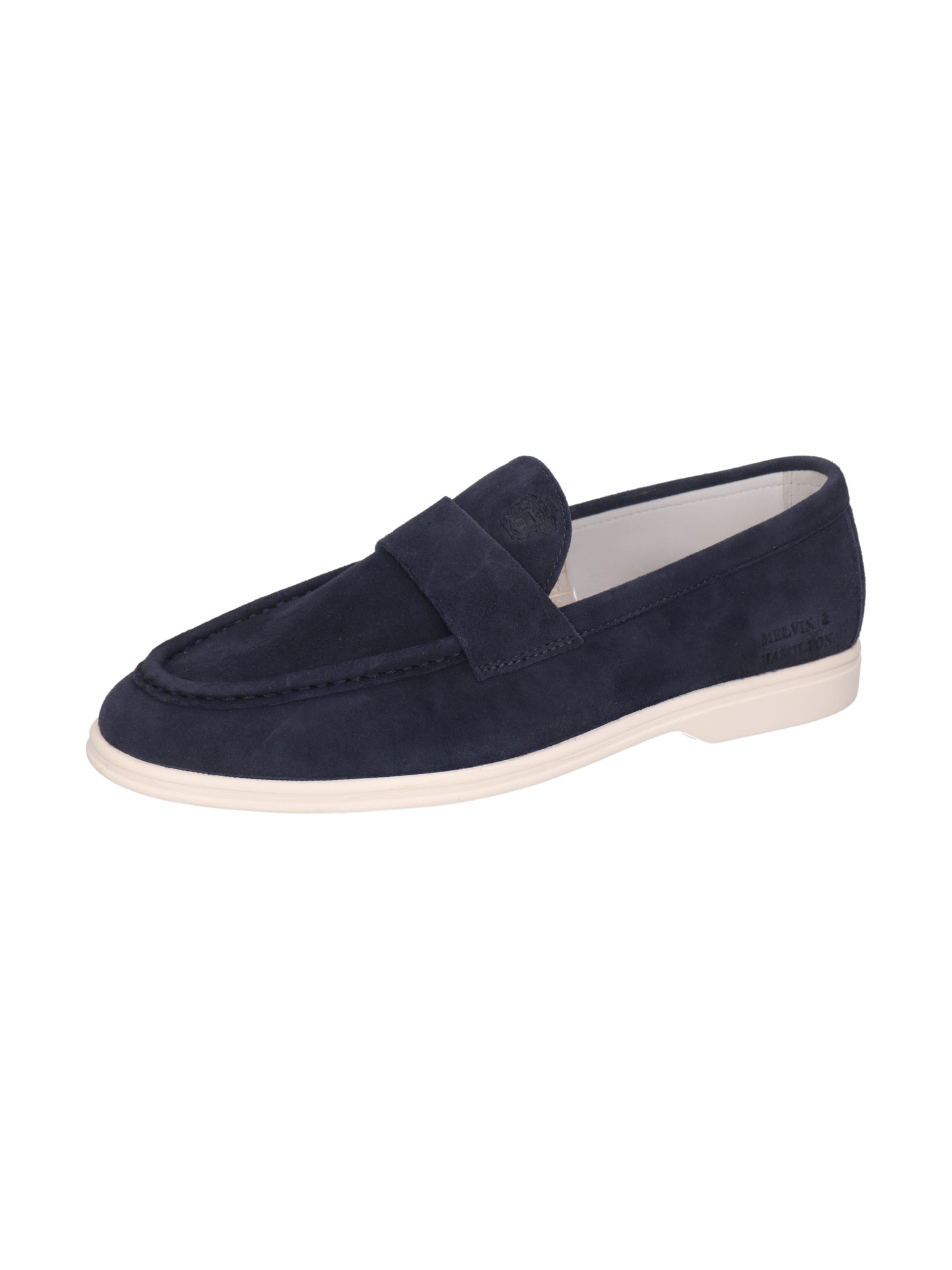 MELVIN & HAMILTON Mokassin 'Adley 23'‌‌‌‌‌‌‌ in Blau: Vorderseite