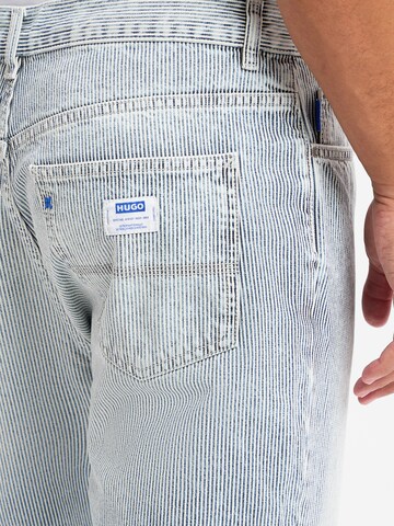 HUGO Slimfit Jeans ' Nate ' in Blauw