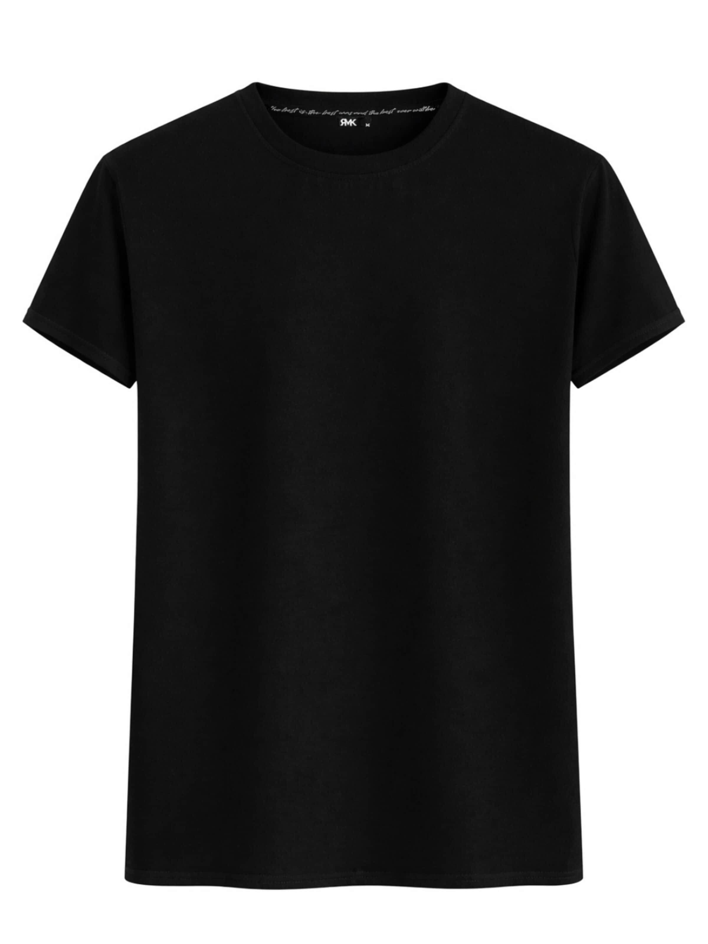 RMK Shirt 'Crazy Bär' in Black: front
