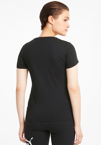 PUMA Λειτουργικό μπλουζάκι 'Essential' σε μαύρο