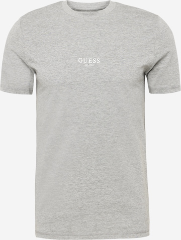 GUESS Shirt 'Aidy' in Grijs: voorkant